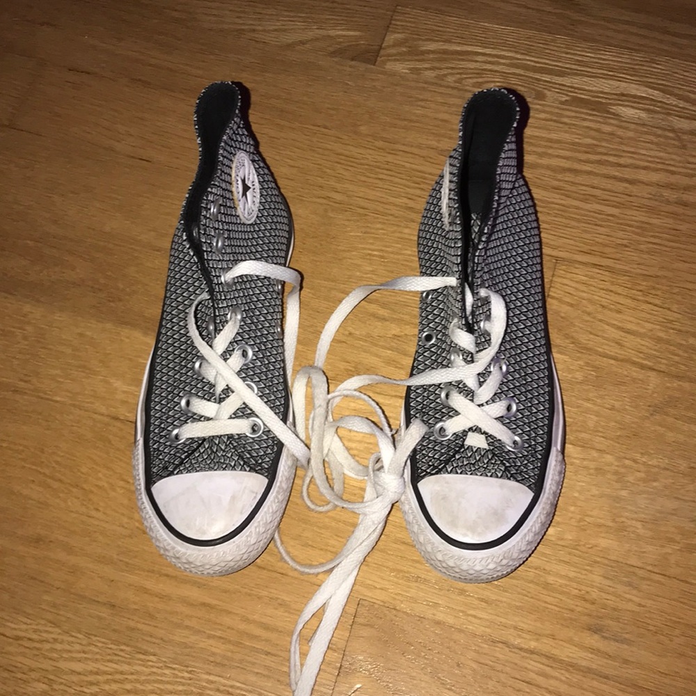 Rare Converse shoes with graphic design